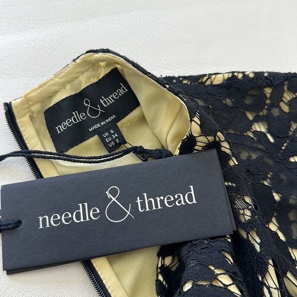 NWT Needle & Thread Lace Mini Dress - Picture 9 of 9